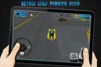 रेट्रो कारों चालक पार्किंग Screen Shot 0