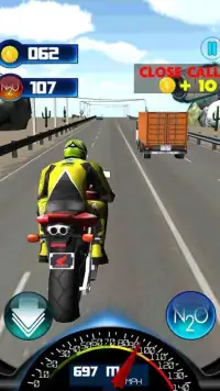 Night Racing Moto Fever 3D Screen Shot 0