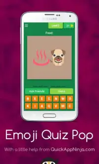 Emoji Quiz Pop Screen Shot 16