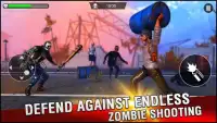 Penembakan zombie permainan:permainan zombie nyata Screen Shot 7