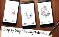 Draw Dory and Nemo Screen Shot 2