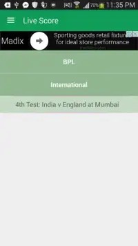 Live Cricket Streaming Screen Shot 0