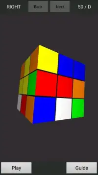 Rubik's Cube Solver - how to solve a Rubik's Cube Screen Shot 0