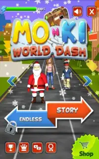 Mo n Ki World Dash Screen Shot 6