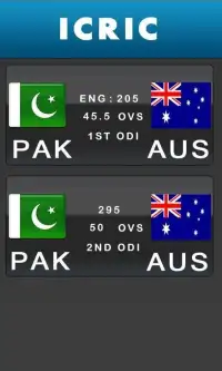 Pak v Aus Live Cricket TV 2016 Screen Shot 3