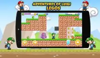 Adventures of Luigi Legos Screen Shot 1