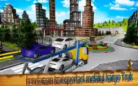 Transportasi Mobil Trailer Sim Screen Shot 3