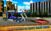 Car Transport Trailer Sim 2017 Screen Shot 4