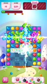 Queen Candy Fun Crush - Match Bomb Blast Screen Shot 3