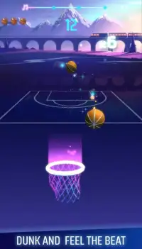 Beat Basketball: EDM Slam Dunk! Screen Shot 4