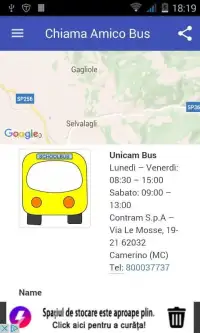 Unicam Bus Camerino Orari Screen Shot 1