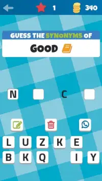 Synonyms and Antonyms - Word game with friends Screen Shot 0