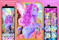 Unicorn Dress Up : Magic Horse Girls game Screen Shot 3
