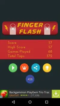 Finger Flash Screen Shot 1