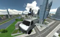 Flying Police Car Chase Screen Shot 6