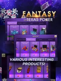 Fantasy TexasPoker Screen Shot 1