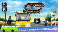 City Bus Driving Simulator 3D Screen Shot 4