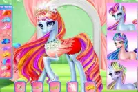 Rainbow Pony Care Screen Shot 2