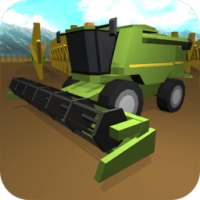 Blocky Farm Tractor Simulator