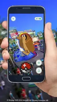 Pokecraft Pixelmons Pocket Go Screen Shot 0