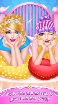 Princess PJ Party Makeover Spa Screen Shot 14