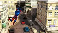 Mutant Spider hero: Flying Robot Car games Screen Shot 14