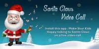 Santa Claus Video Call Prank Screen Shot 3