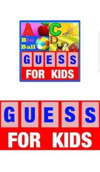 Guess Game For Kids Screen Shot 1