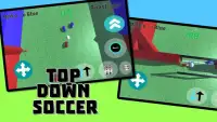 Top Down Soccer Screen Shot 1
