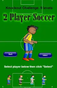 Two Player Soccer Screen Shot 1