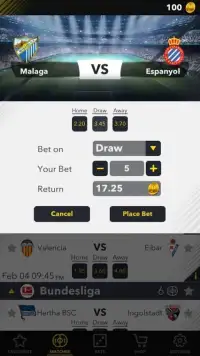 Football Virtual Betting Screen Shot 2