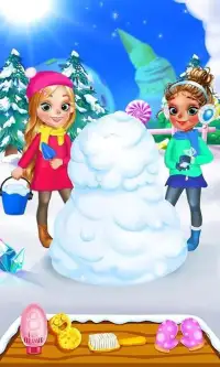 Snowman Hair Styles Salon Game Screen Shot 6