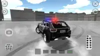 4WD SUV Police Car Driving Screen Shot 6