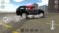 4WD SUV Police Car Driving Screen Shot 1