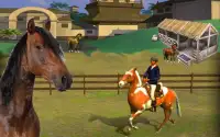 Farm Horse Derby Racing Game Screen Shot 0
