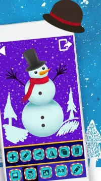 Build A Snowman Maker Screen Shot 2