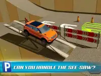 Obstacle Course Car Parking Screen Shot 1