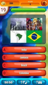 4 Pics Guess the Country Quiz Screen Shot 5