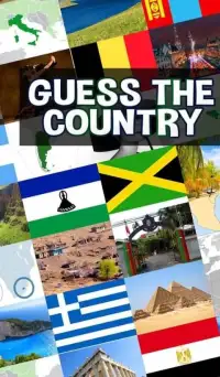 4 Pics Guess the Country Quiz Screen Shot 0