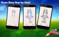 Drawing Lessons Lego Friends Screen Shot 2