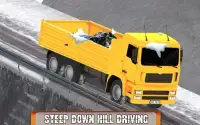 Snow Truck Driving Mania 17 Screen Shot 11
