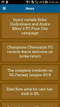 Indian Football League Screen Shot 0