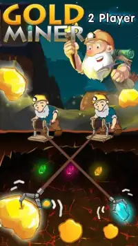 Gold Miner - 2 Player Games Screen Shot 5