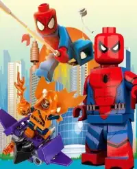 Puzzle Spider Hero Man Game Screen Shot 0