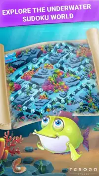 Fish Sudoku - cute puzzle Screen Shot 8