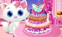 Kitty Cake Maker Screen Shot 2