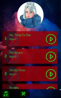 * No Time To Die - Billie Eilish Piano tiles game Screen Shot 1