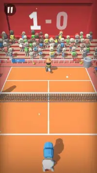 Tennis Mania Game - 3D App Simulation online games Screen Shot 3