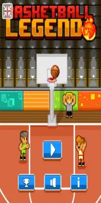 Basketball Legends Screen Shot 4