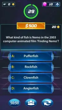 Nob Trivia & Quiz Game. Question & Answer Screen Shot 4